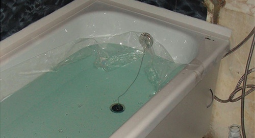 Установкой акрилового вкладыша | Нижняя Тура